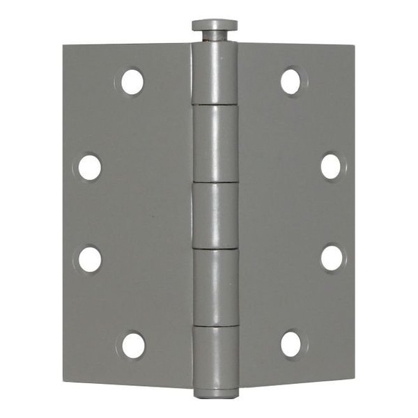 Don-Jo Full Mortise Plain Bearing 4-1/2" x 4-1/2" Standard Weight Template Square Corner Hinge PB74545600